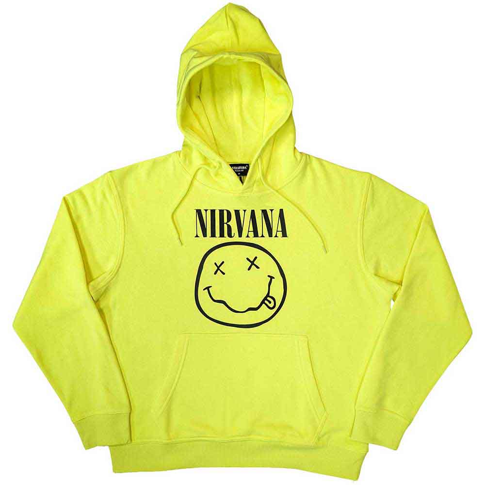 Nirvana - Inverse Happy Face | Sweatshirt Yellow