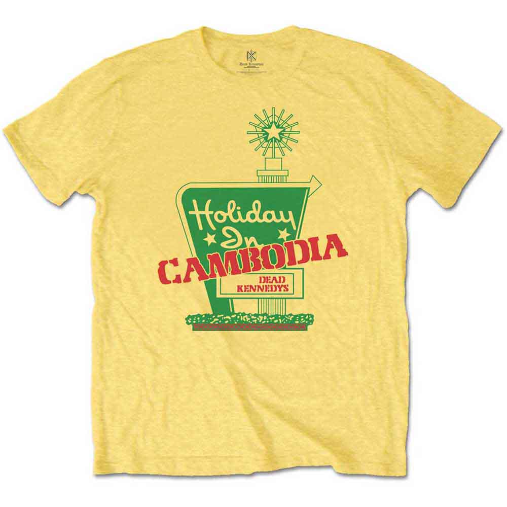 Dead Kennedys - Holiday in Cambodia | T-Shirt Yellow