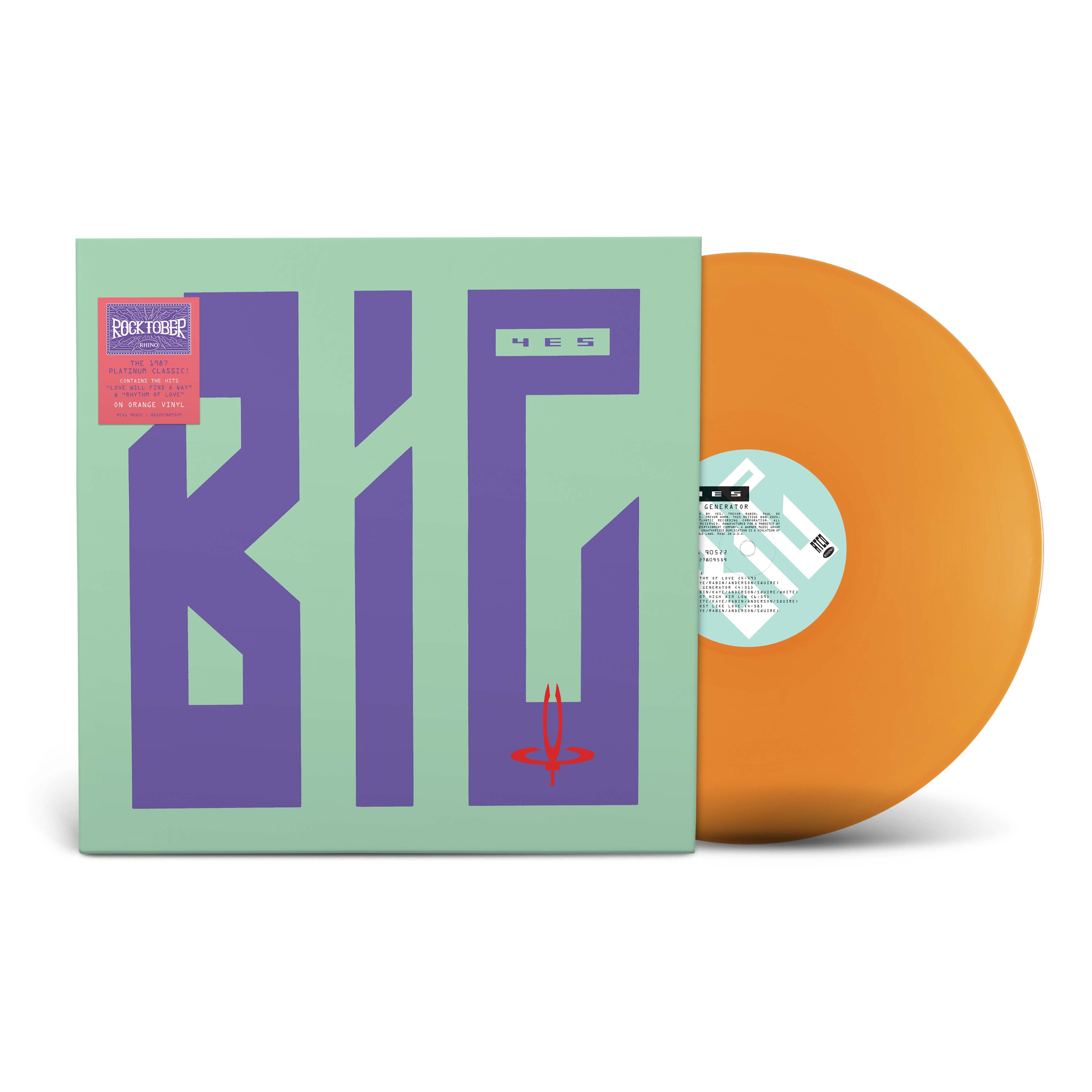 Yes | Big Generator (RKTBR25)(1LP Orange Vinyl) | Vinyl