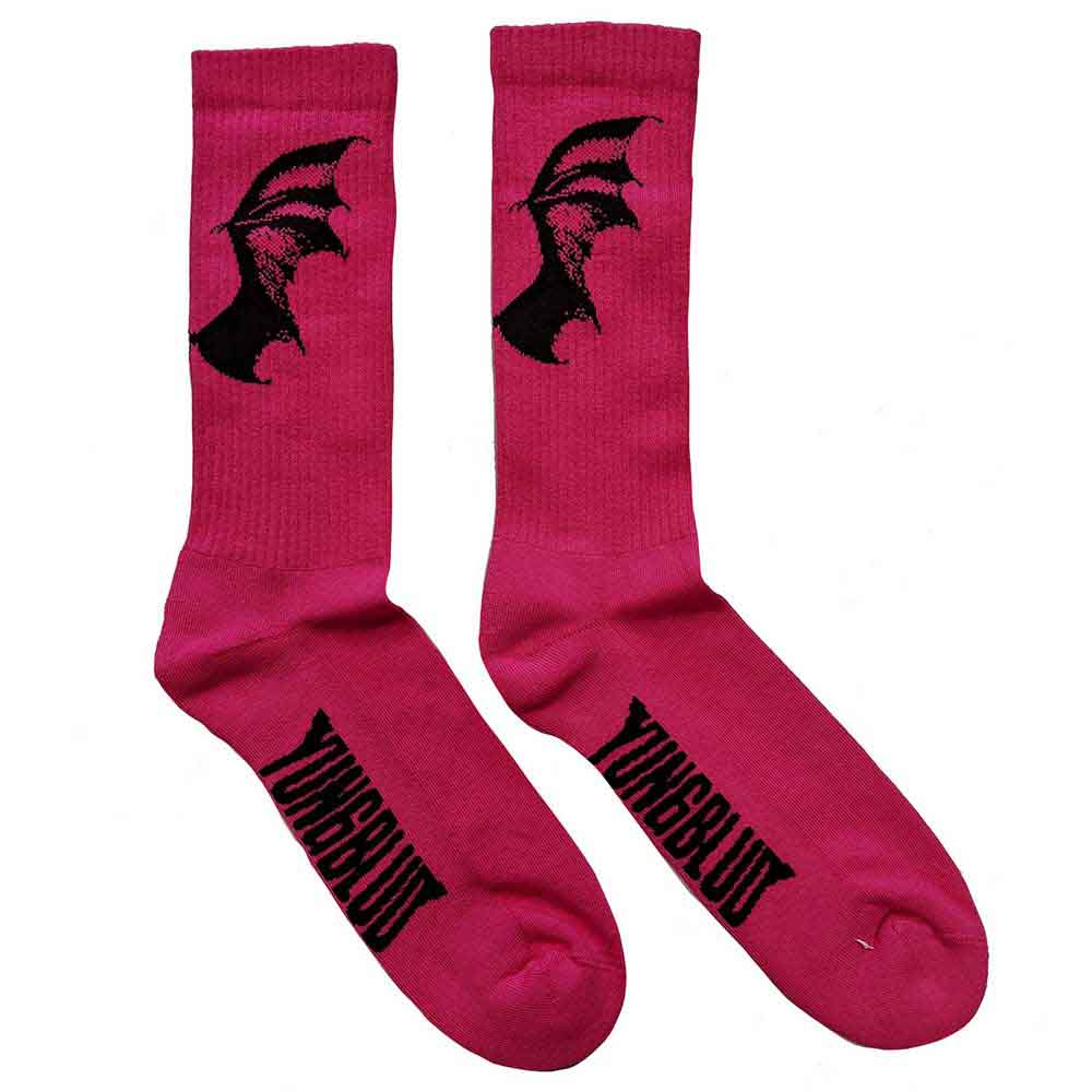 YUNGBLUD - Life on Mars Tour Socks – Pink | Socks Pink