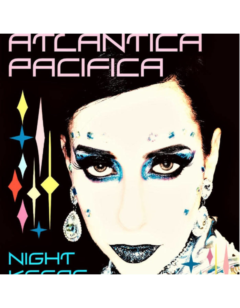 Atlantica Pacifica | Night Keeps Us Alive LP (Poster, Sticker, signed) | Vinyl