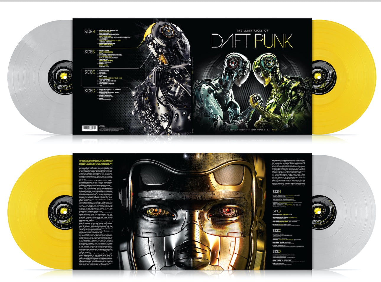 Daft Punk | The Many Faces of Daft Punk (2LP | Color Vinyl) | Vinyl - 0