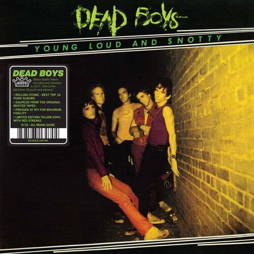 Dead Boys | Young, Loud And Snotty [Explicit Content] (Colored Vinyl, Yellow, Red, Limited Edition) | Vinyl