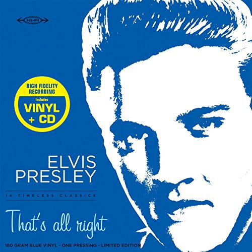 Elvis Presley | 33 Tours - That'S All Right (Blue Vinyl + CD) | Vinyl