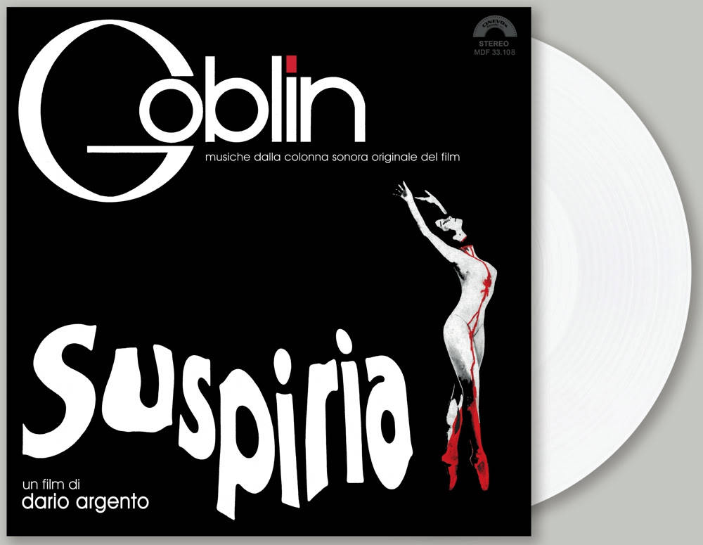 Goblin | Suspiria (Colored Vinyl, White, Indie Exclusive) | Vinyl