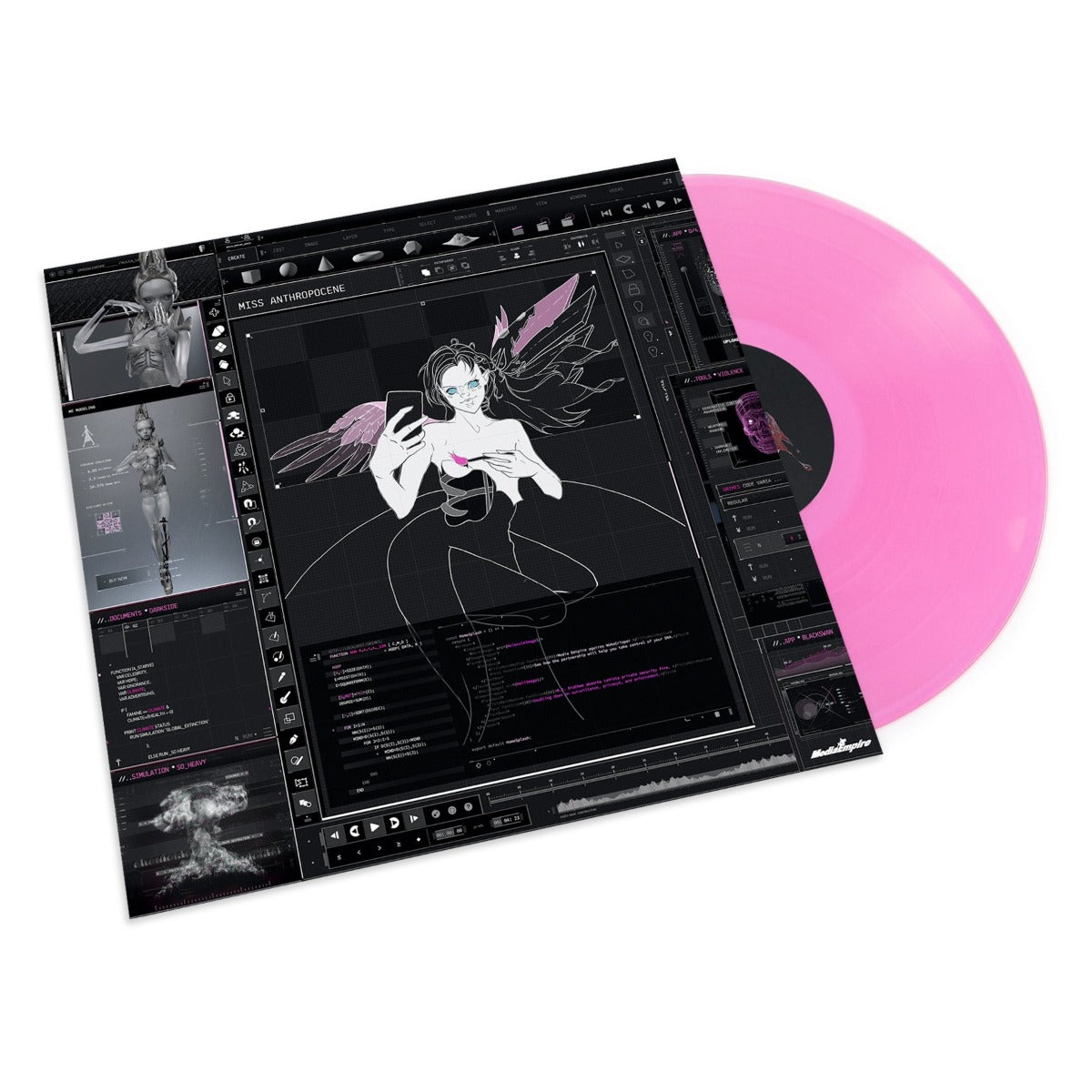 Grimes | Miss Anthropocene (Colored Vinyl, Pink, Indie Exclusive) | Vinyl - 0