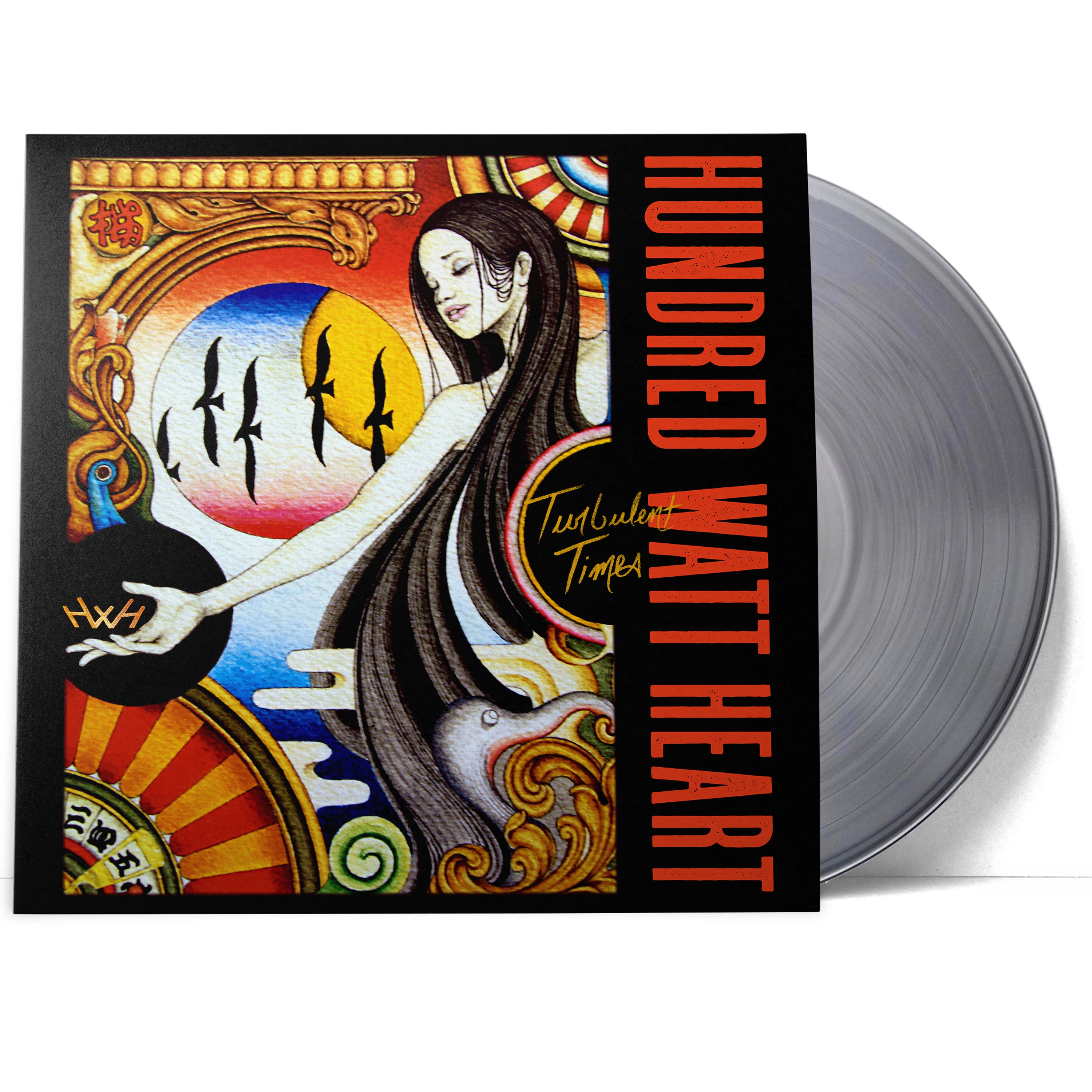 Hundred Watt Heart | Turbulent Times (Limited Edition, 180 Gram Clear Vinyl) | Vinyl