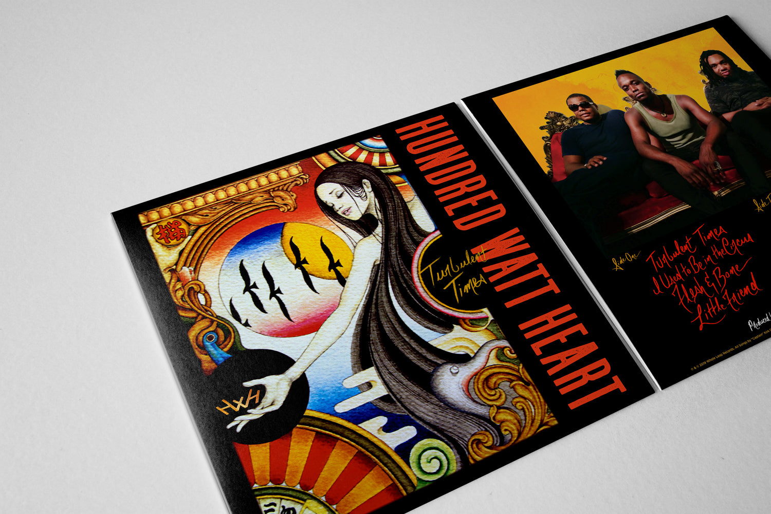 Hundred Watt Heart | Turbulent Times (Limited Edition, 180 Gram Clear Vinyl) | Vinyl