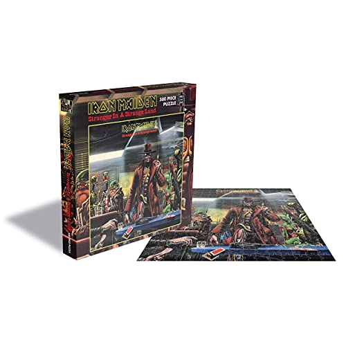 IRON MAIDEN | STRANGER IN A STRANGE LAND (500 PIECE JIGSAW PUZZLE) | Puzzle