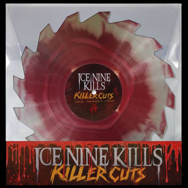 Ice Nine Kills | The Silver Scream: Killer Cuts [10" Single] [Silver & Red Splatter] | RSD DROP | Vinyl