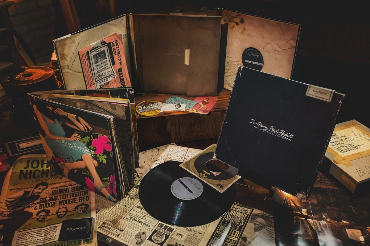 Johnny Nicholas & Friends | Too Many Bad Habits (2018 Grammy Nominated Best Box Set Packaging) | Vinyl