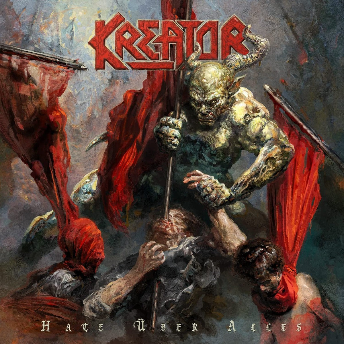 Kreator | Hate Uber Alles (Trifold, Double Black Vinyl W/ Etching) (2 Lp's) | Vinyl