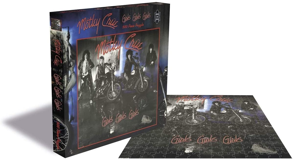 MOTLEY CRUE | GIRLS, GIRLS, GIRLS (500 PIECE JIGSAW PUZZLE) | Puzzle