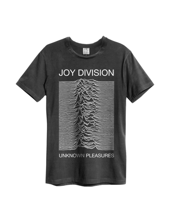 hylde Skur pistol Joy Division | Unknown Pleasures Vintage T-Shirt (Charcoal Gray) | Record  Stop
