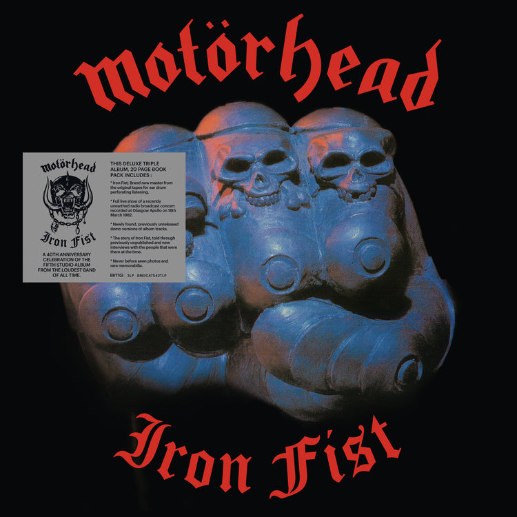 Motörhead | Iron Fist (40th Anniversary Limited Deluxe Edition) | Vinyl