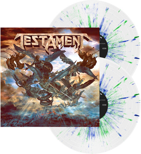 Testament | The Formation of Damnation (Limited Edition, White w/ Blue & Green Splatter) (2 Lp's) | Vinyl