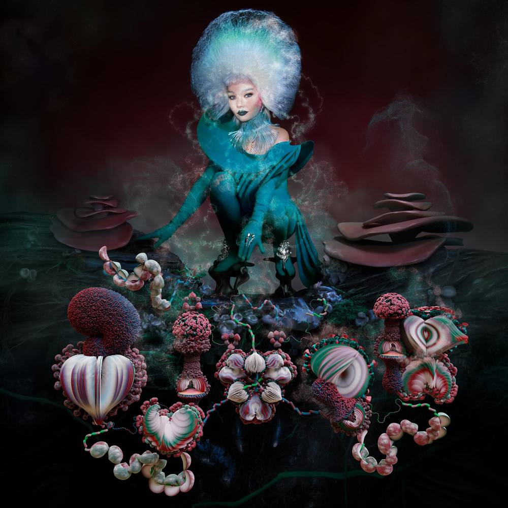 Bjork | Fossora (Indie Exclusive, Colored Vinyl, Turquoise) | Vinyl
