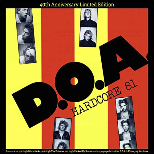 D.O.A. | Hardcore 81 (Limited Edition, White Vinyl) | Vinyl