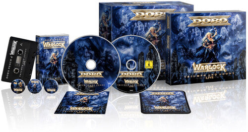 Doro | Warlock - Triumph & Agony Live (With Blu-ray, Limited Edition, Buttons, Limited Edition, With Cassette) | CD