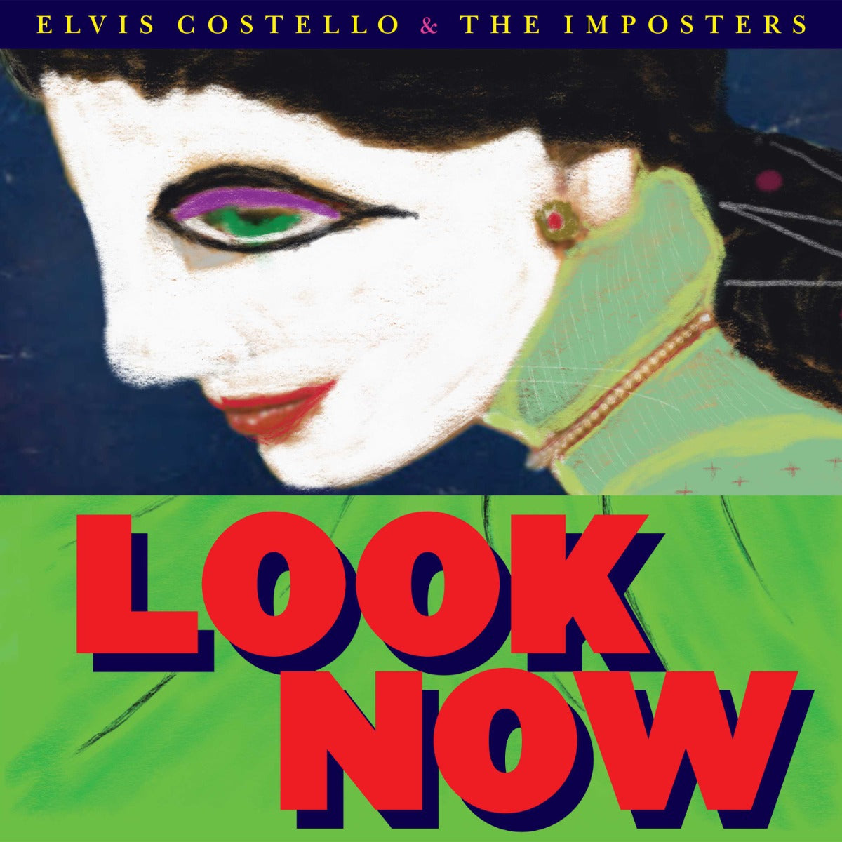 Elvis Costello & The Imposters | Look Now (Deluxe Edition, Limited Edition, Colored Vinyl, Red) (2 Lp's) | Vinyl