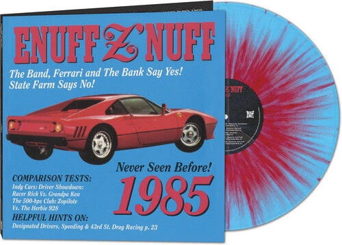 Enuff Z'nuff | 1985 (Blue & Red Starburst) (Colored Vinyl, Blue, Red, Reissue) | Vinyl