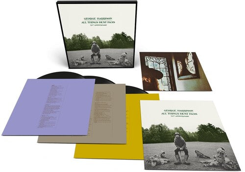 George Harrison | All Things Must Pass (180 Gram Vinyl, Poster, Photos / Photo Cards, Remixed) (3 Lp's) | Vinyl