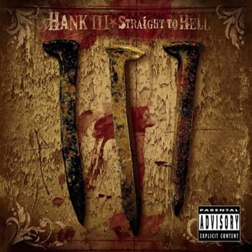 Hank III | Straight To Hell (Limited Edition, Colored Vinyl,Blood Splatter Red) (2 Lp's) | Vinyl - 0