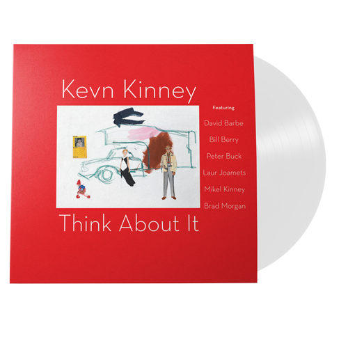 Kevn Kinney | Think About It (180 Gram White Vinyl / 100% Recyclable GVR Sound Injection Mold Pressing) | Vinyl
