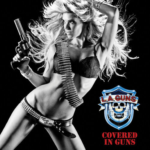 L.A. Guns | Covered In Guns (Colored Vinyl, Red & Blue, Bonus Tracks) | Vinyl