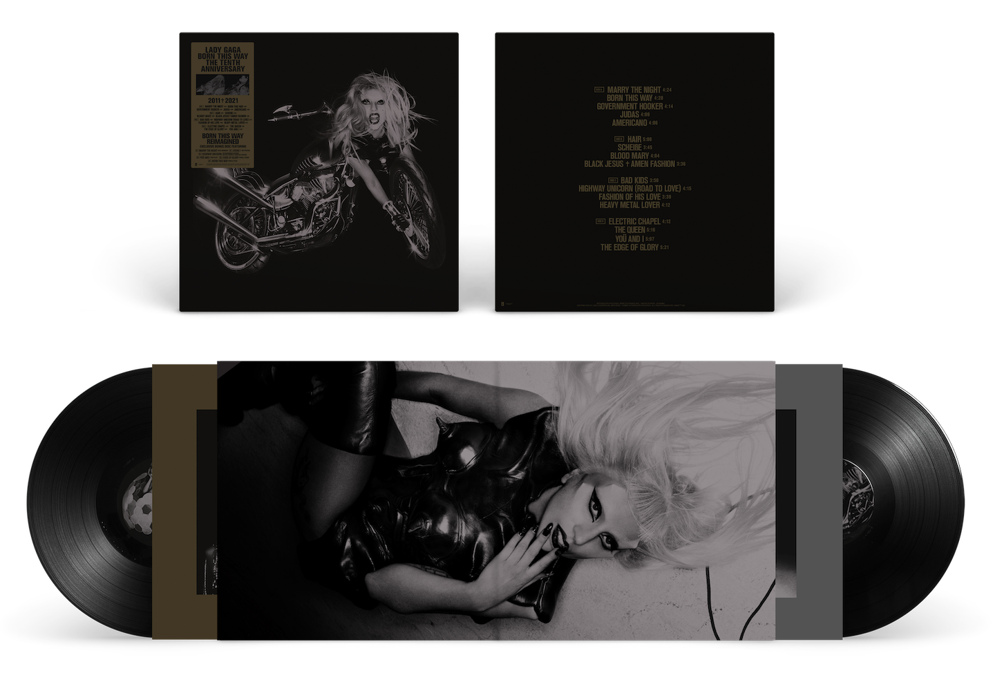 Lady Gaga | Born This Way: The Tenth Anniversary Edition (3 Lp's) | Vinyl