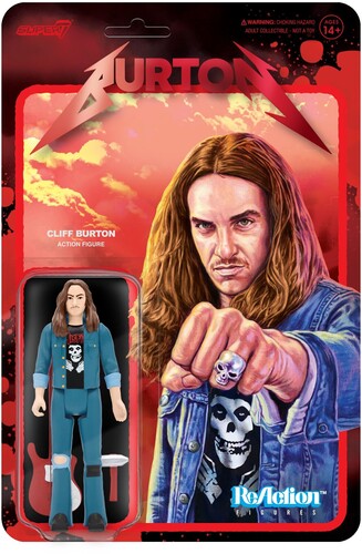 Metallica | Cliff Burton Wave 1 - Cliff Burton (Cliff 'Em All) (Collectible, Figure, Limited Edition, AE Exclusive) | Action Figure