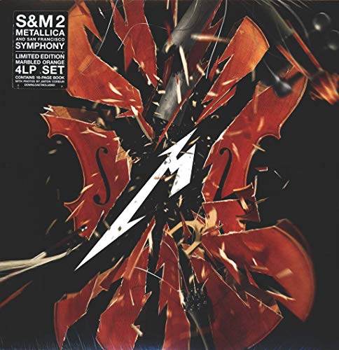 Metallica & San Francisco Symphony | S&M2 (4LP Indie Exclusive | Marbled Orange Vinyl & Booklet) | Vinyl