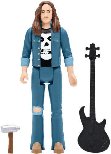 Metallica | Super7 - Cliff Burton ReAction Figure (Collectible, Figure, Action Figure) | Action Figure