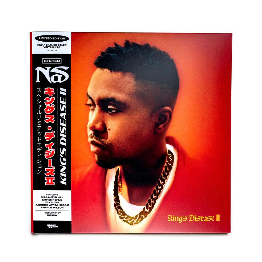 Nas | King's Disease Ii (Colored Vinyl, Red, Orange) (2 Lp's) | Vinyl