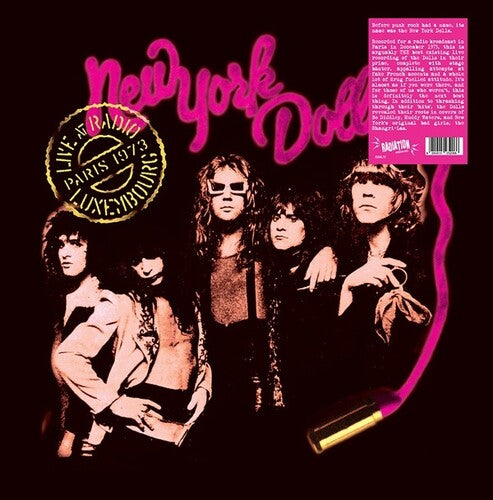 New York Dolls | Live At Radio Luxembourg Paris 1973 | Vinyl