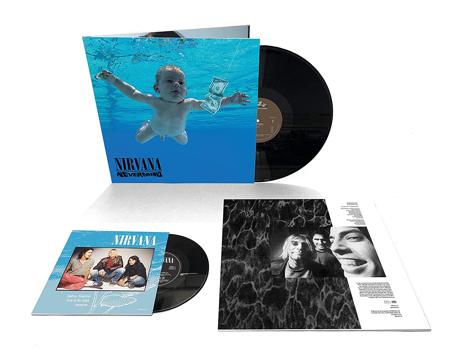 Nirvana | Nevermind (30th Anniversary Edition) (Limited Edition, 180 Gram Vinyl + Bonus 7") | Vinyl