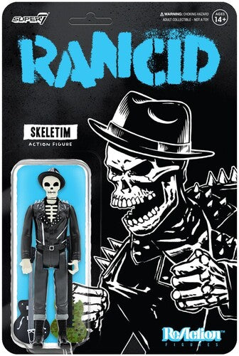 Rancid | Rancid Reaction Figure Wave 4 - Skeletim - Hat | Action Figure