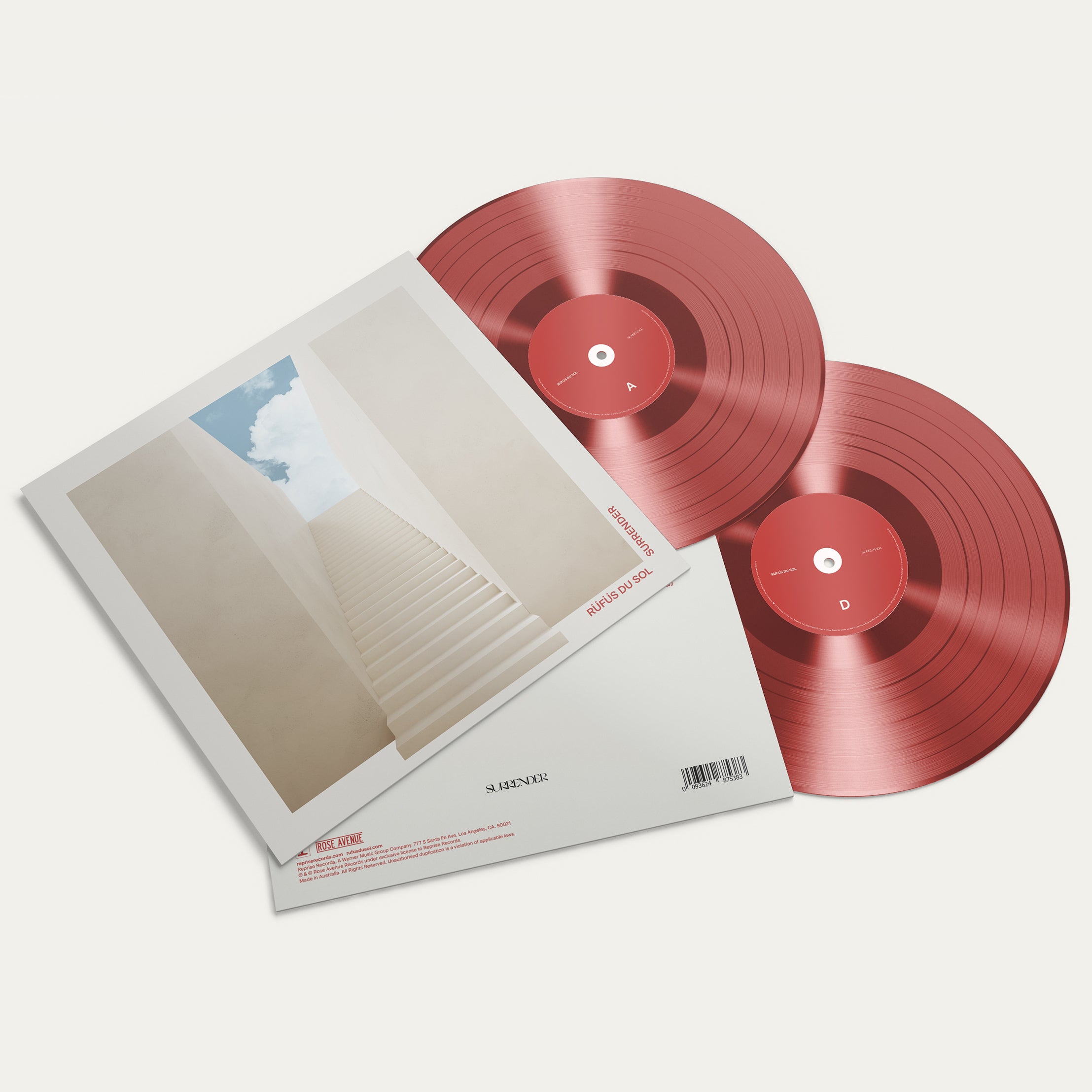 Rufus Du Sol | Surrender 2LP (red vinyl) | Vinyl