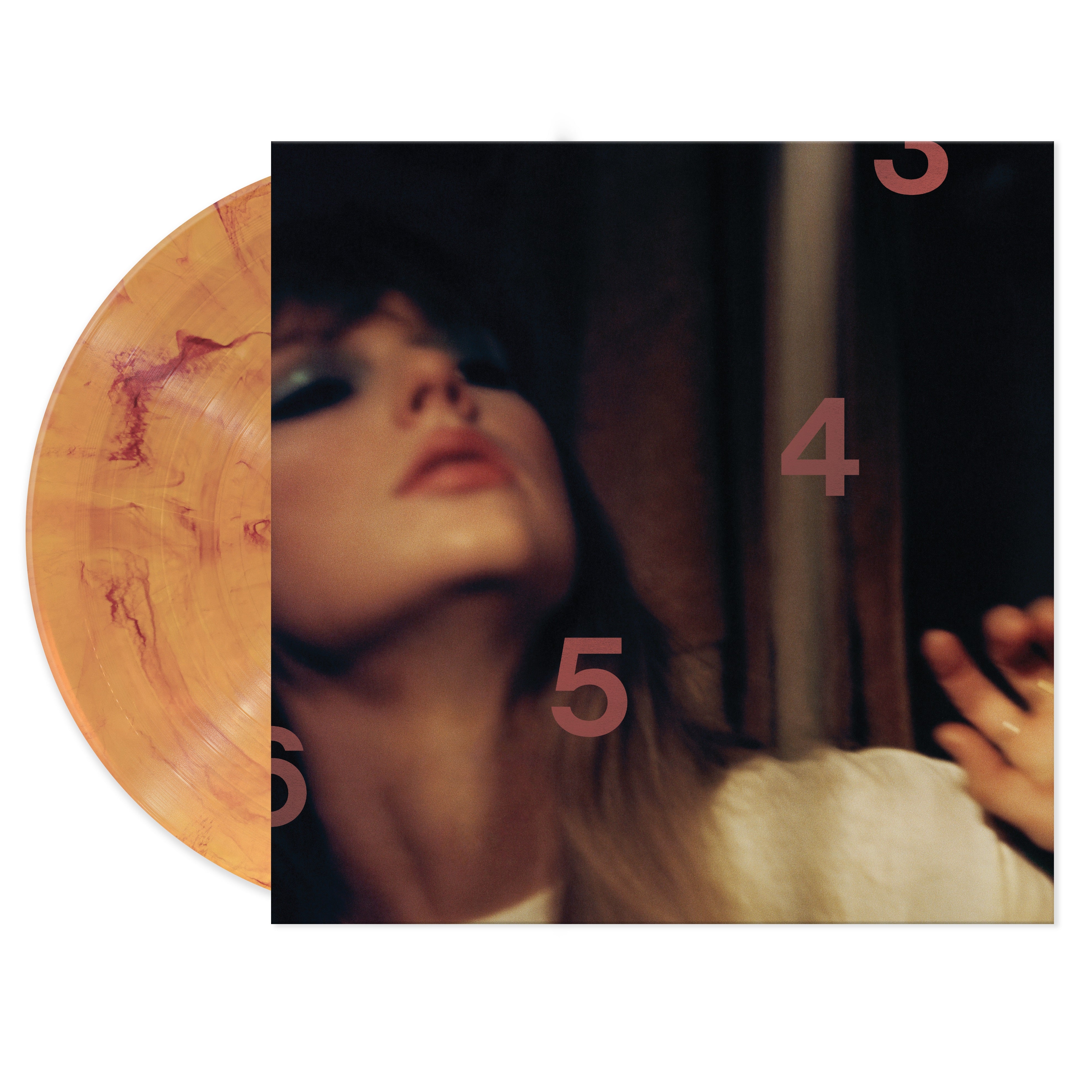 Taylor Swift Midnights Blood Moon Album Back