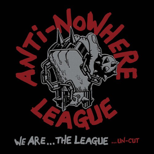 The Anti-Nowhere League | We Are The League - Splatter Silver Red | Vinyl