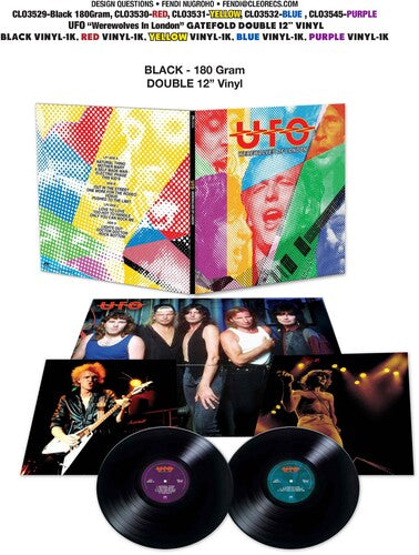 UFO | Werewolves Of London (180 Gram Vinyl, Poster) (2 Lp's) | Vinyl