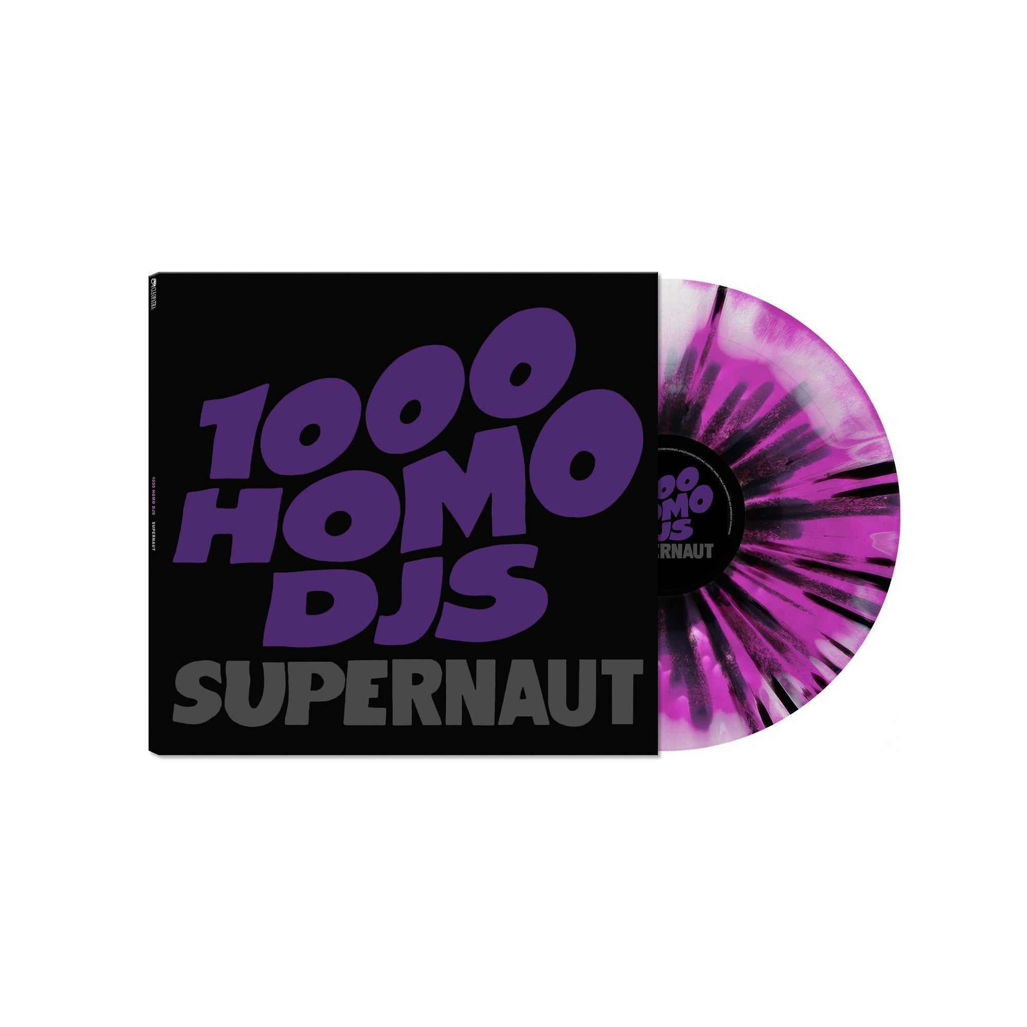 1000 Homo Djs - Supernaut [Magenta/Black/White Haze/Splatter Vinyl] | Vinyl