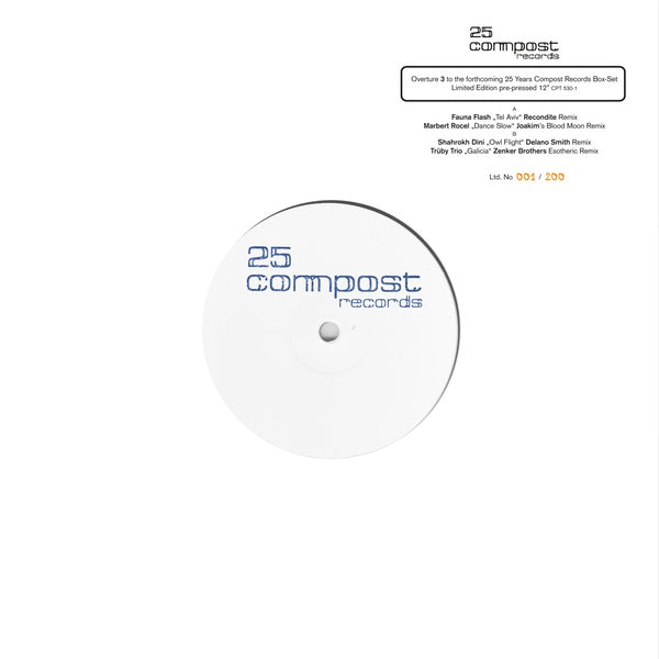VA - 25 Compost Records - Overture 3 | Vinyl