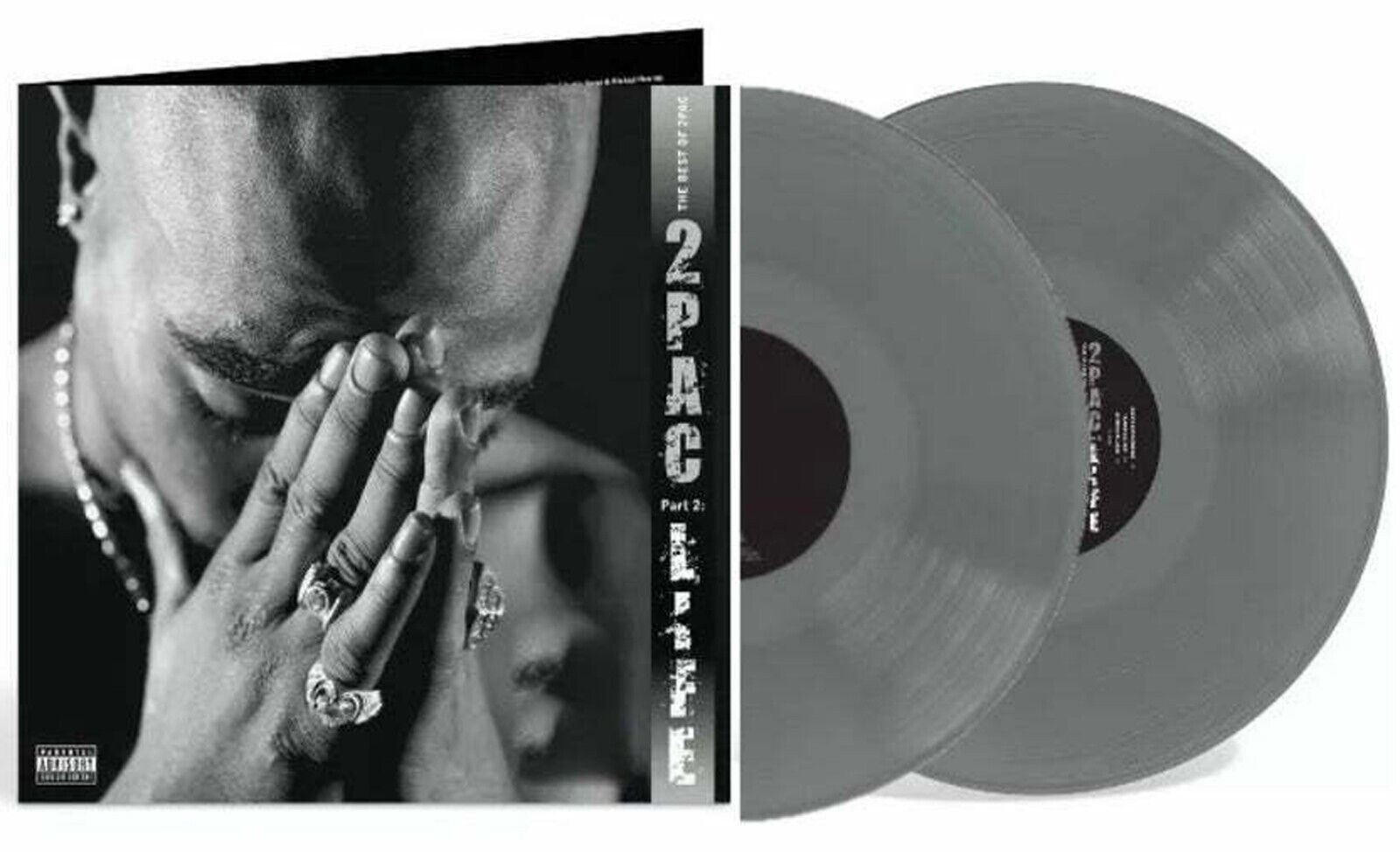 2Pac | The Best Of 2Pac - Part 2: Life (Grey Colored Vinyl) (2 Lp's) | Vinyl