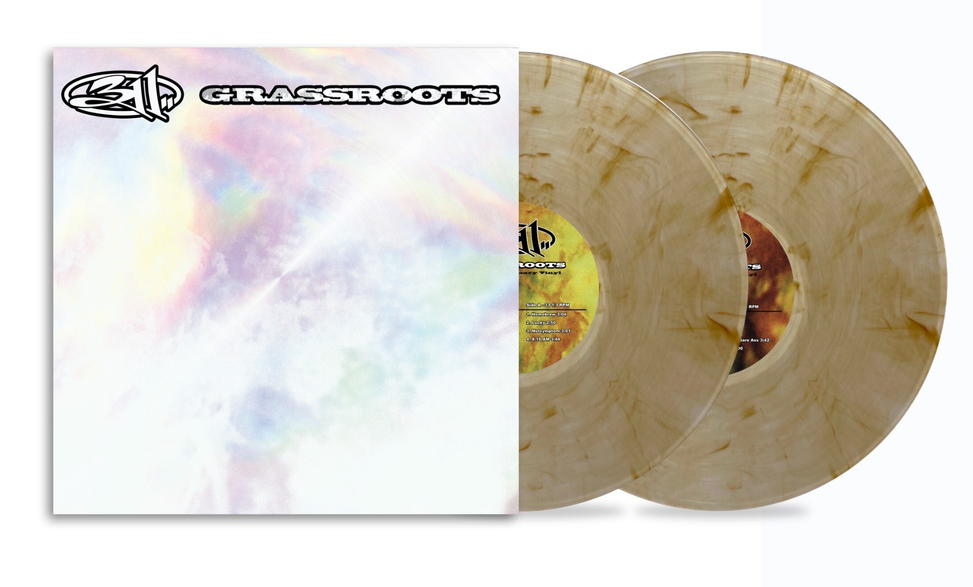 311 - Grassroots [Explicit Content] (Clear Vinyl W/ Brown Swirls, Bonus Tracks, 140 Gram Vinyl) (2 Lp's) | Vinyl