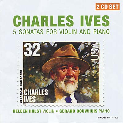 CHARLES IVES - 5 Sonatas for Violin and Piano | CD