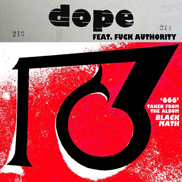 DOPE FEAT. FUCK AUTHORITY - 666 / 1381 | Vinyl