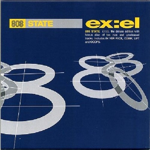 808 State | Excel (Limited Edition, Blue Colored Vinyl) [Import] (2 Lp's) | Vinyl - 0