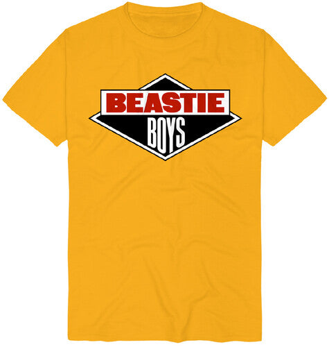 Beastie Boys - Beastie Boys Diamond Logo Gold Unisex Short Sleeve T-shirt Small | T-Shirt