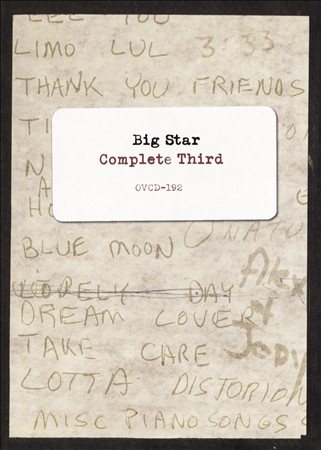 Big Star | COMPLETE THIRD | CD